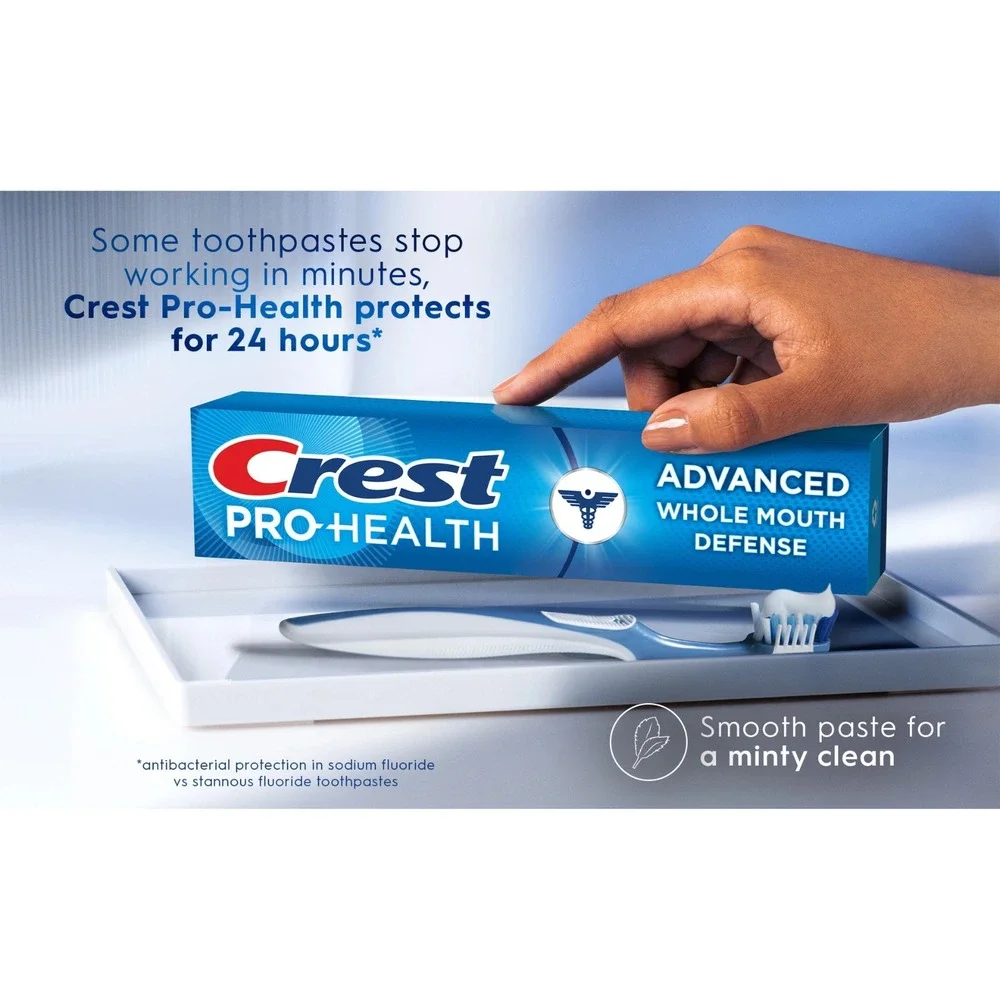 Crest Pro Health Advanced Toothpaste Deep Clean Mint 5 Pack 5.9oz Each